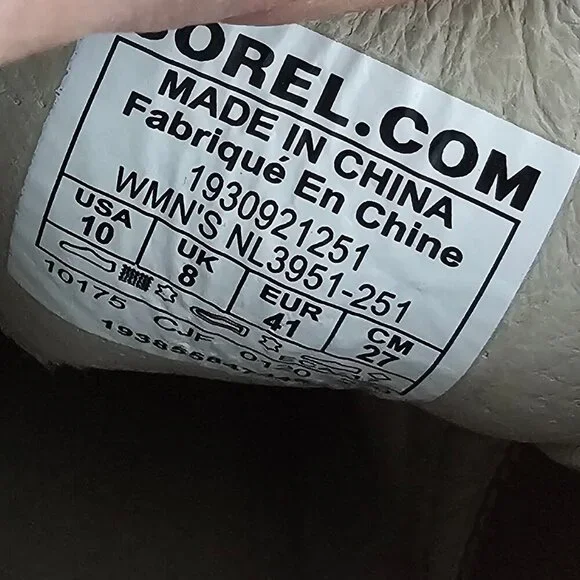 Sorel Joan Uptown Light Tan Chelsea Wedge Boots Suede Bootie 10 - Picture 11 of 12